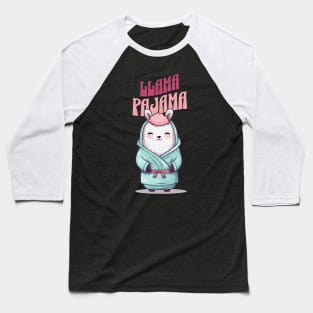 Llama Pajama Baseball T-Shirt